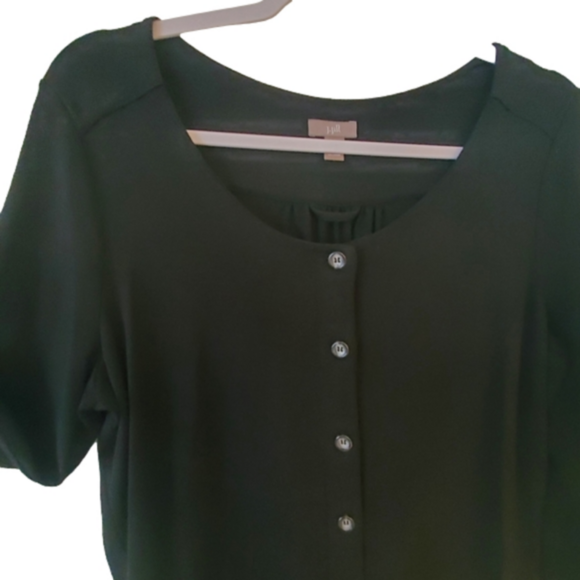 J.Jill Stretch Button Front 3/4 Sleeve Cardigan Size M EUC - Picture 2 of 14